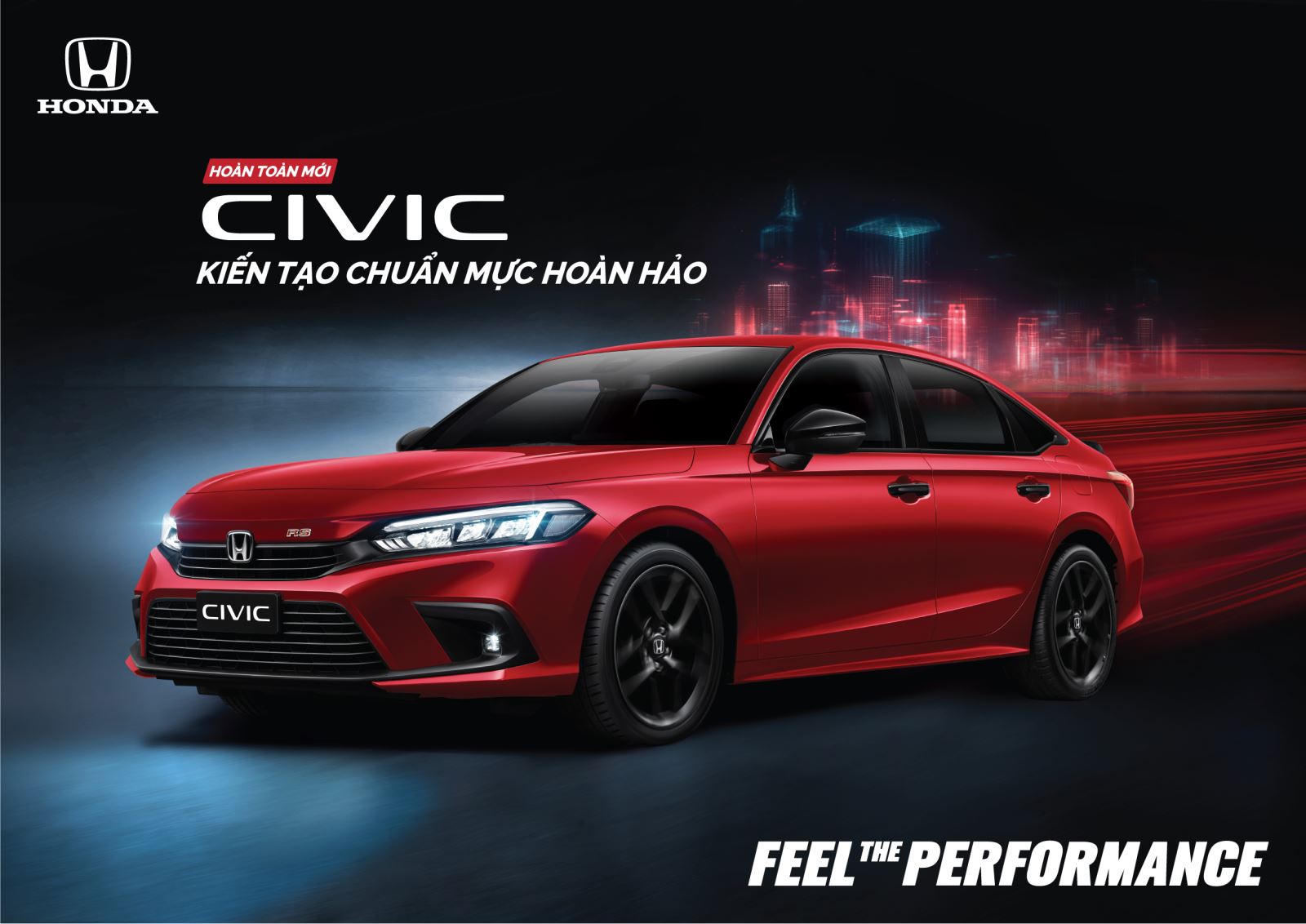 Honda Civic 2022 chính thức ra mắt tại Việt Nam ngày 16/02/2022