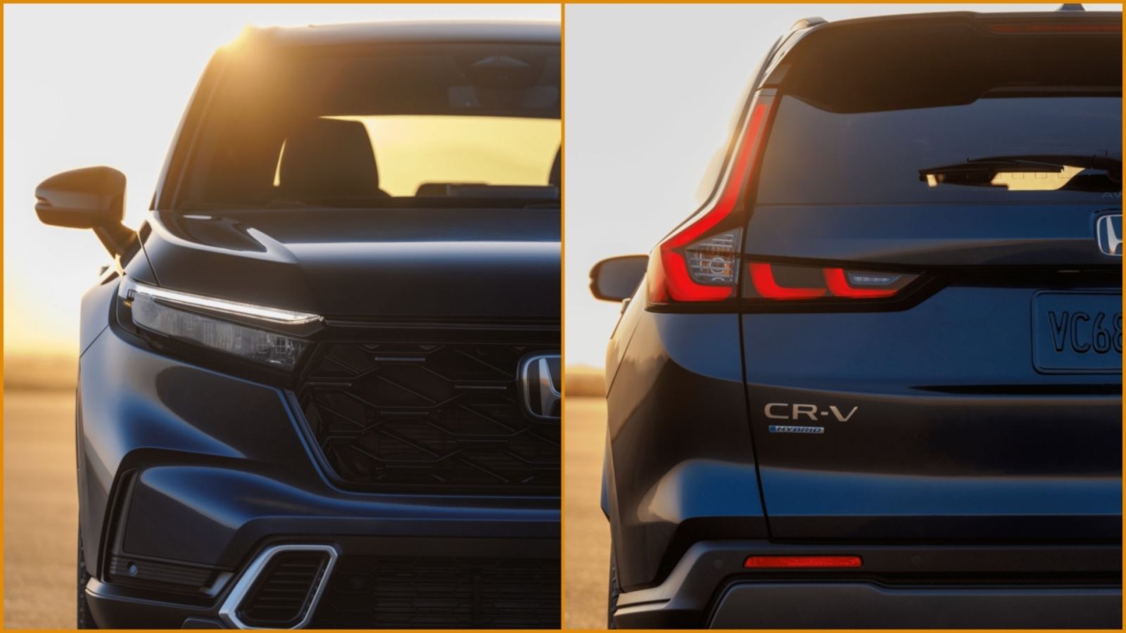 Hình ảnh chính thức đầu tiên về Honda CR-V 2023: Góc cạnh và thể thao