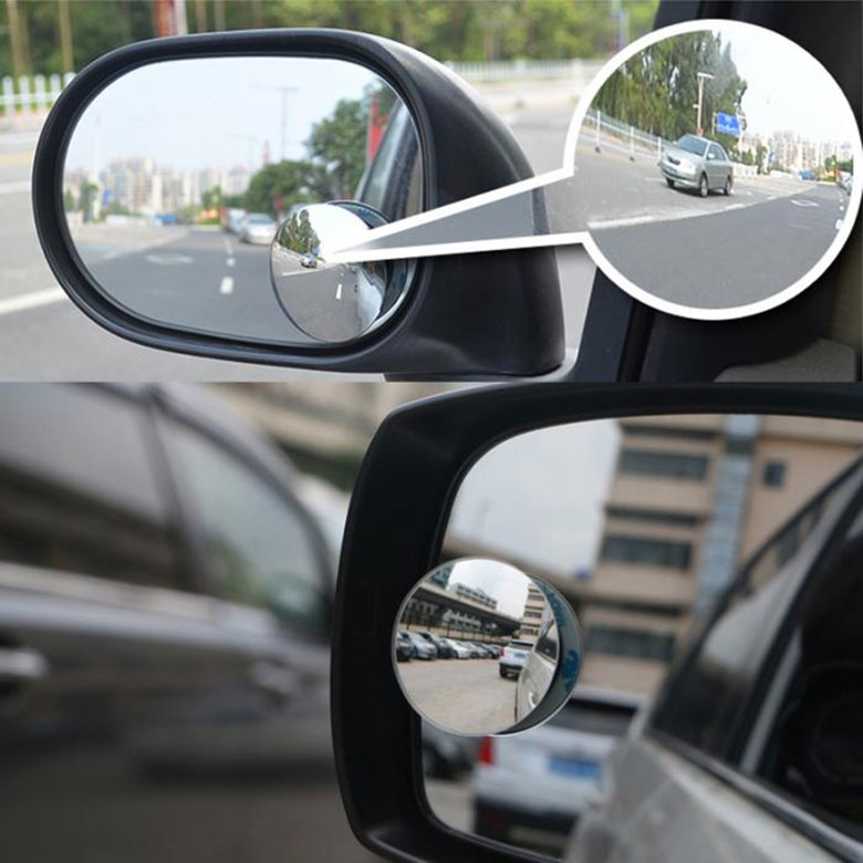 Lắp gương cầu xóa điểm mù ô tô là một cách khắc phục điểm mù khá hữu hiệu