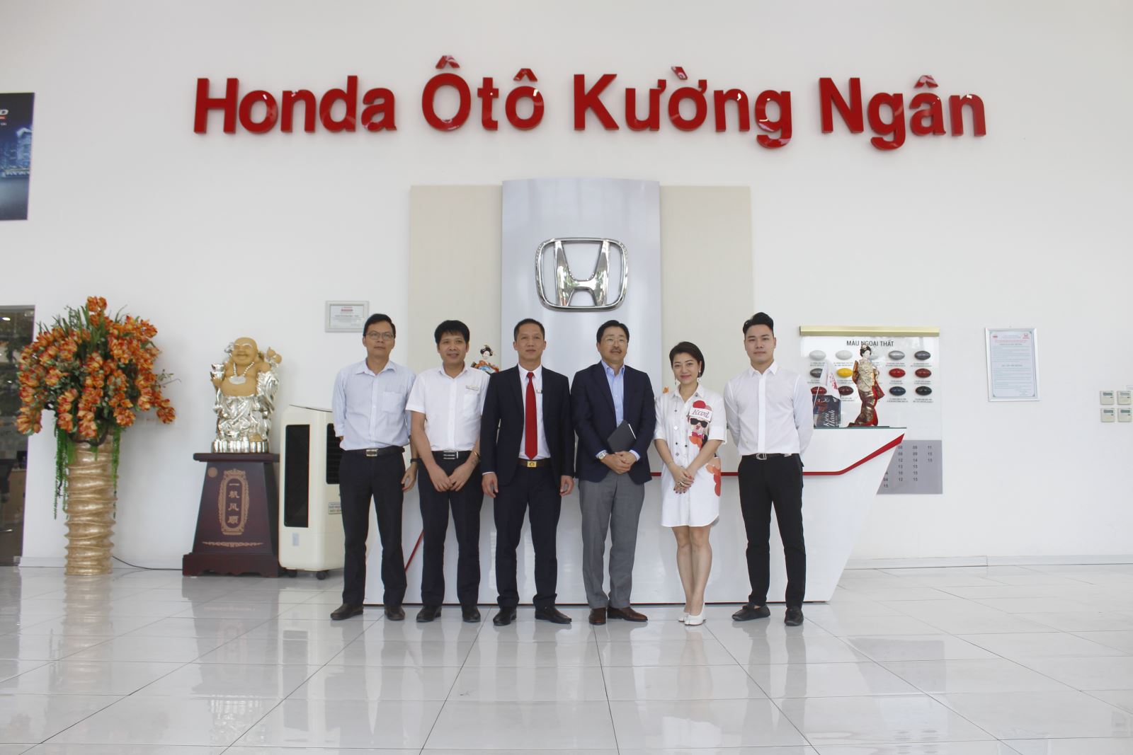 Honda Ôtô Thái Bình-Hoàng Diệu vinh dự tiếp đón Giám đốc lĩnh vực kinh doanh Ôtô Honda Việt Nam về thăm và làm việc tại Đại lý.