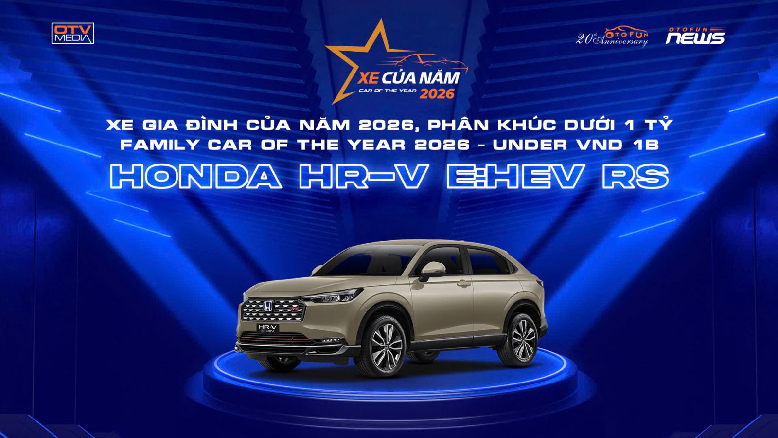 Xe gia đình của năm 2026 - Phân khúc xe dưới 1 tỷ