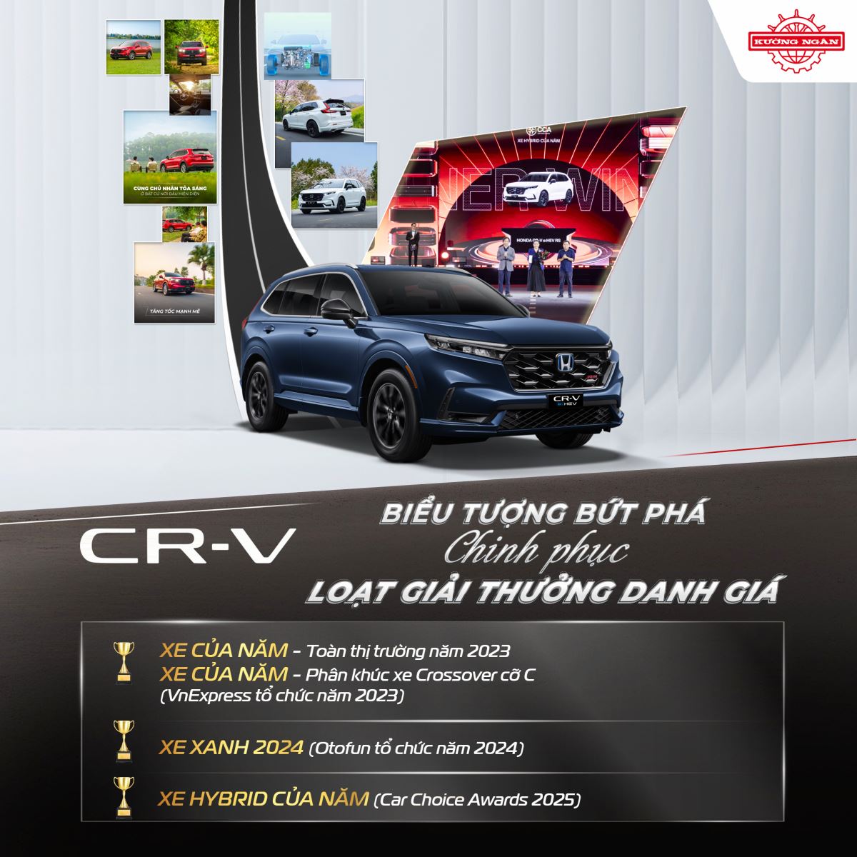 Honda CR-V luôn được đánh giá cao tại các cuộc thi bình chọn