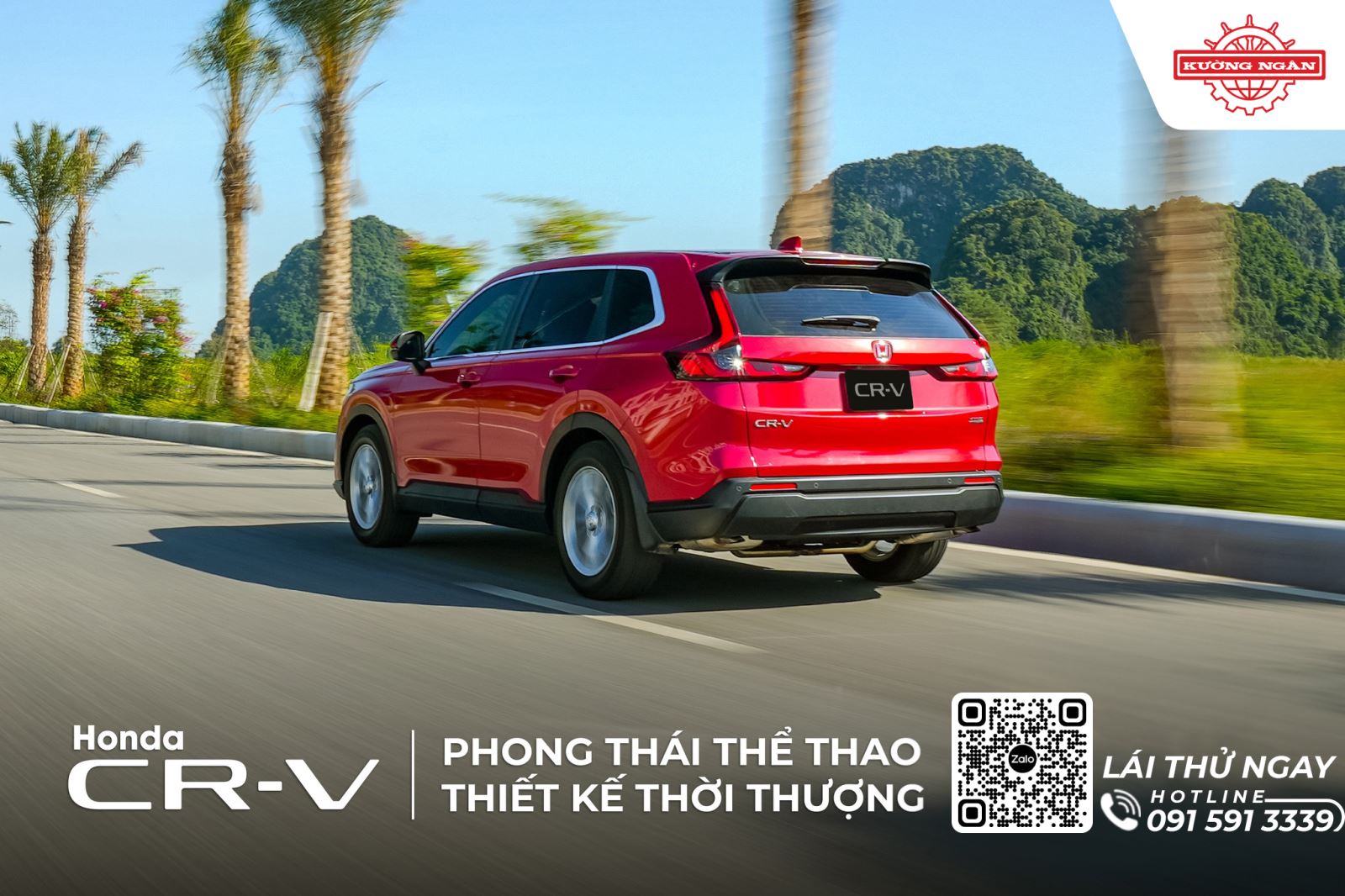 Mẫu Honda CR-V L sử dụng động cơ 1.5L Turbo