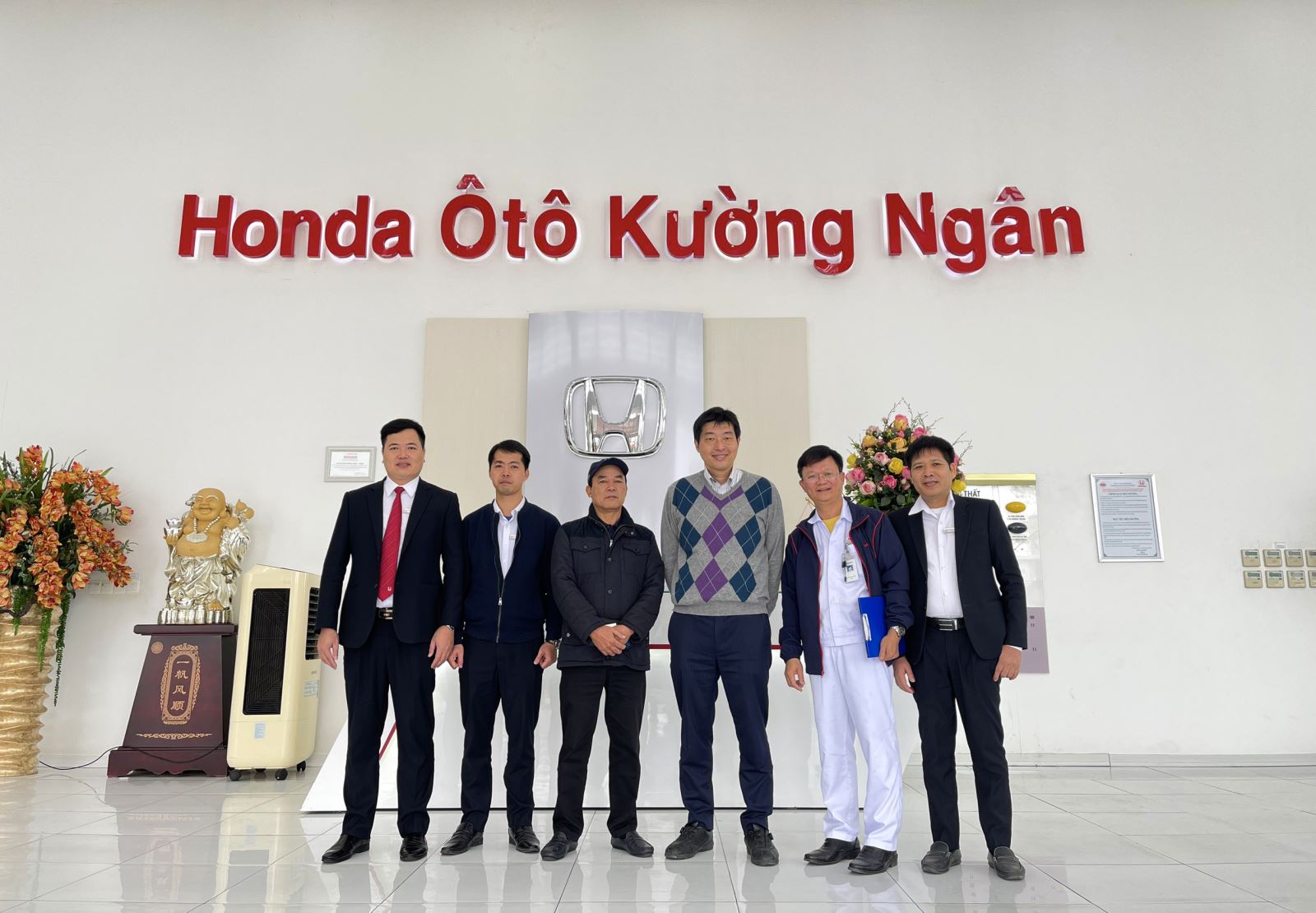 Honda Ôtô Thái Bình - Hoàng Diệu vinh dự đón tiếp Đoàn Lãnh Đạo Cấp Cao của Honda Việt Nam