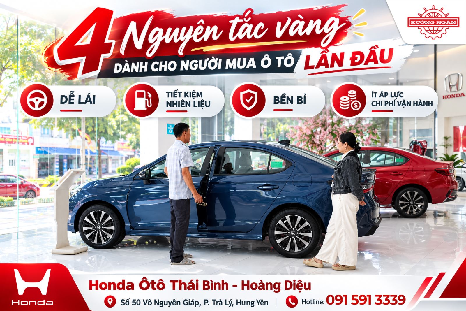 4 nguyên tắc vàng dành cho người mua ô tô lần đầu