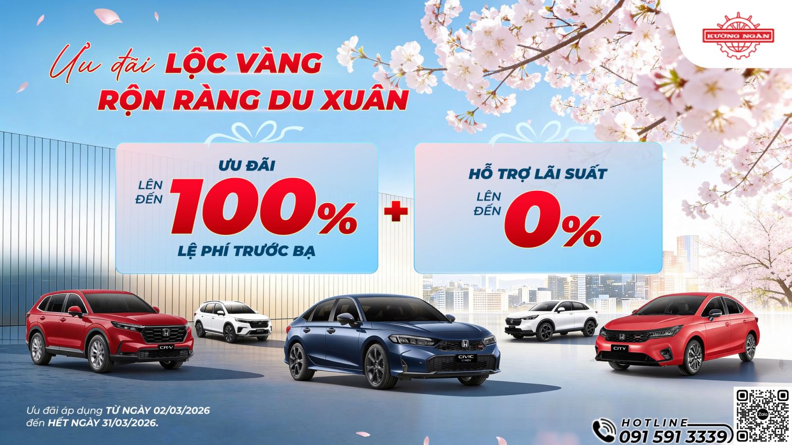 Ưu đãi lộc vàng - Rộn ràng du xuân