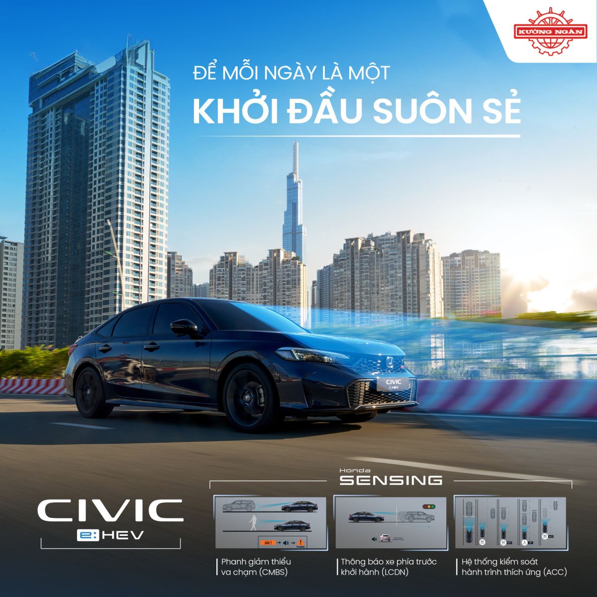 Tất cả các xe Honda đều trang bị gói an toàn Honda Sensing