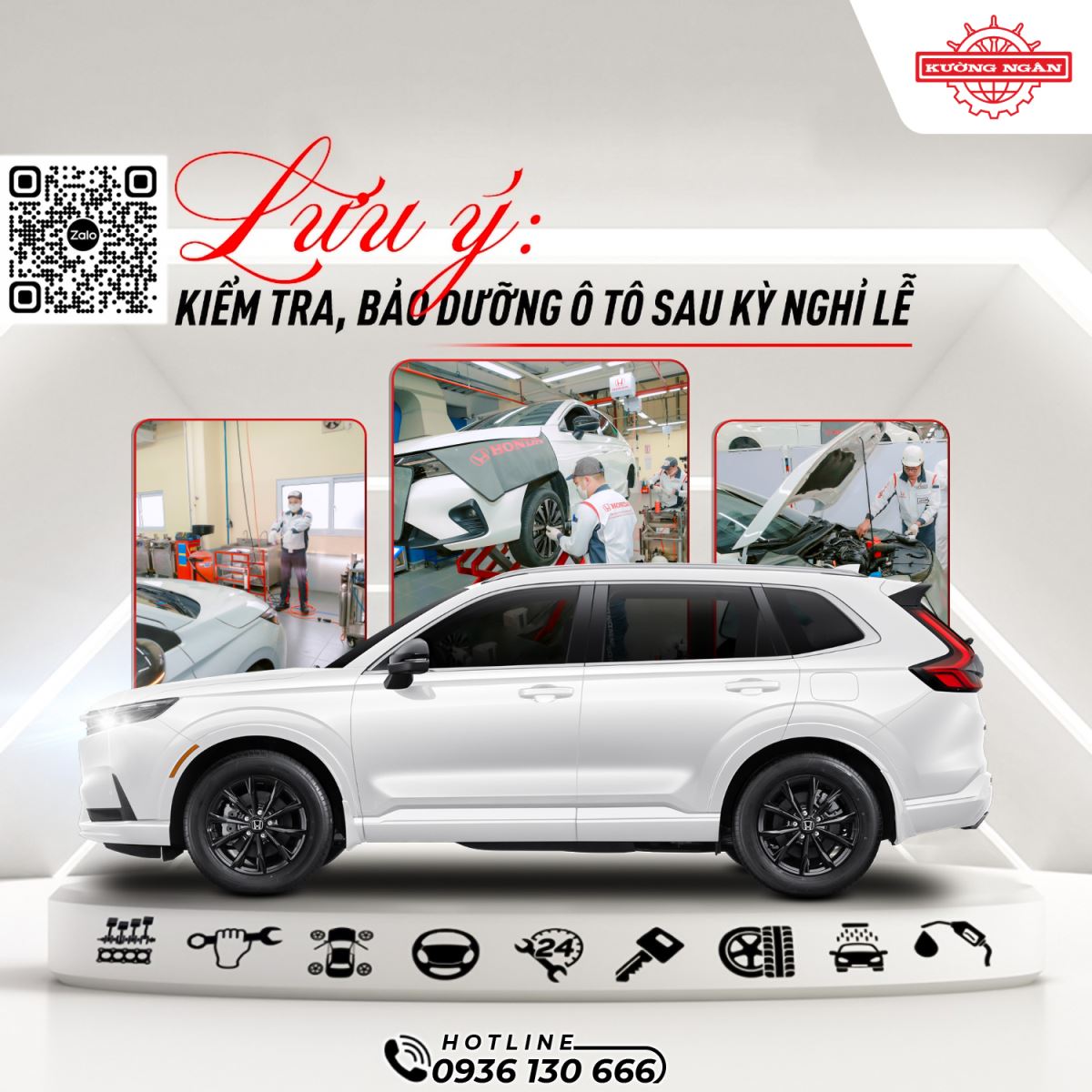 Những hạng mục quan trọng cần kiểm tra, bảo dưỡng sau kỳ nghỉ lễ dài