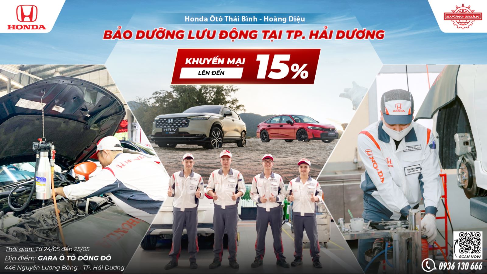 PM - Mobile | Bảo dưỡng lưu động tại TP. Hải Dương 05.25