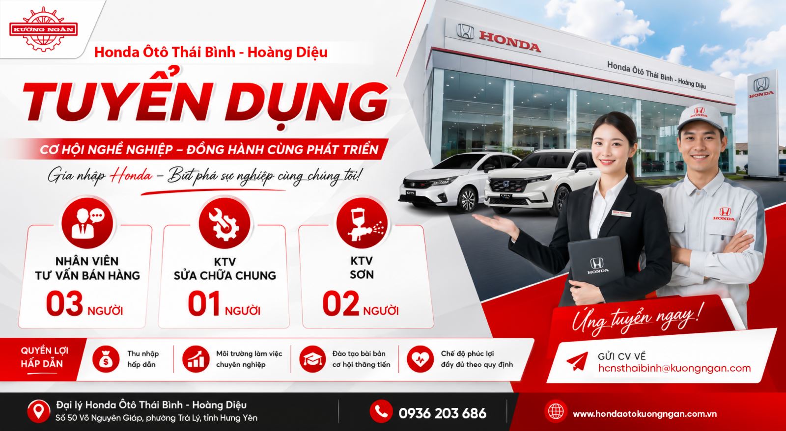 Thông báo tuyển dụng tháng 05.2026