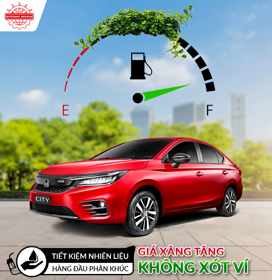 Honda CITY - Tiết kiệm nhiên liệu hàng đầu phân khúc