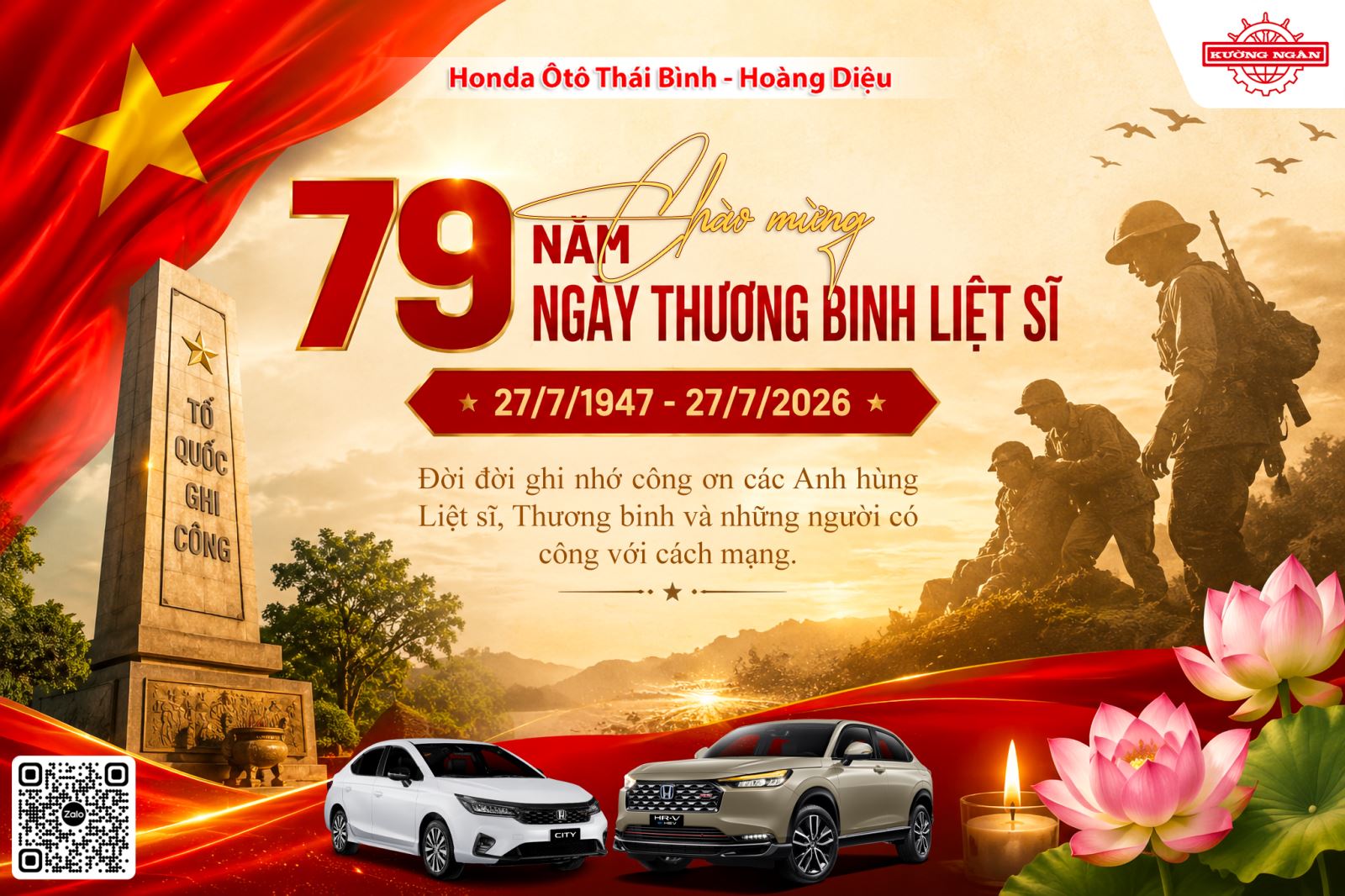 KỶ NIỆM 79 NĂM NGÀY THƯƠNG BINH - LIỆT SĨ (27/7/1947 – 27/7/2026)