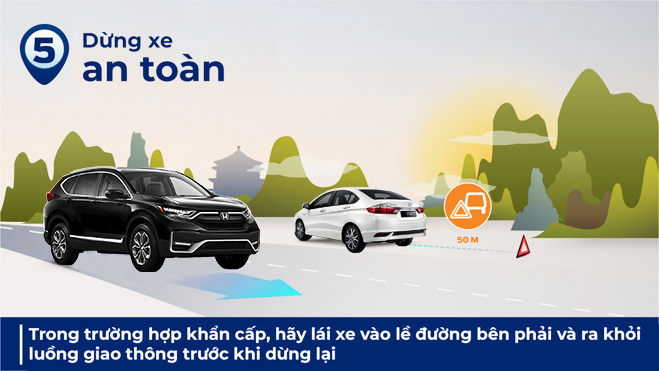 Dừng xe an toàn trên cao tốc