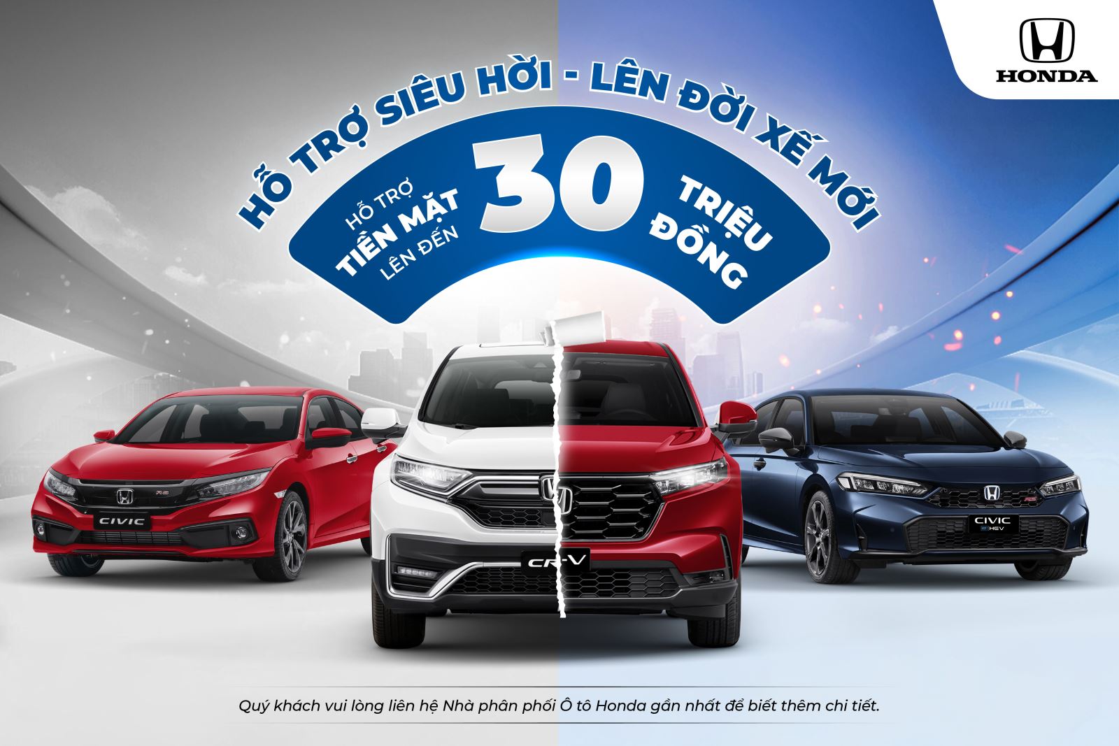 Hỗ trợ siêu hời - Lên đời xế mới - Ưu đãi lên đến 30 triệu đồng