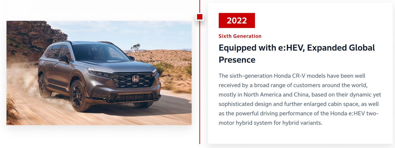 Honda CR-V thế hệ thứ 6 năm 2022