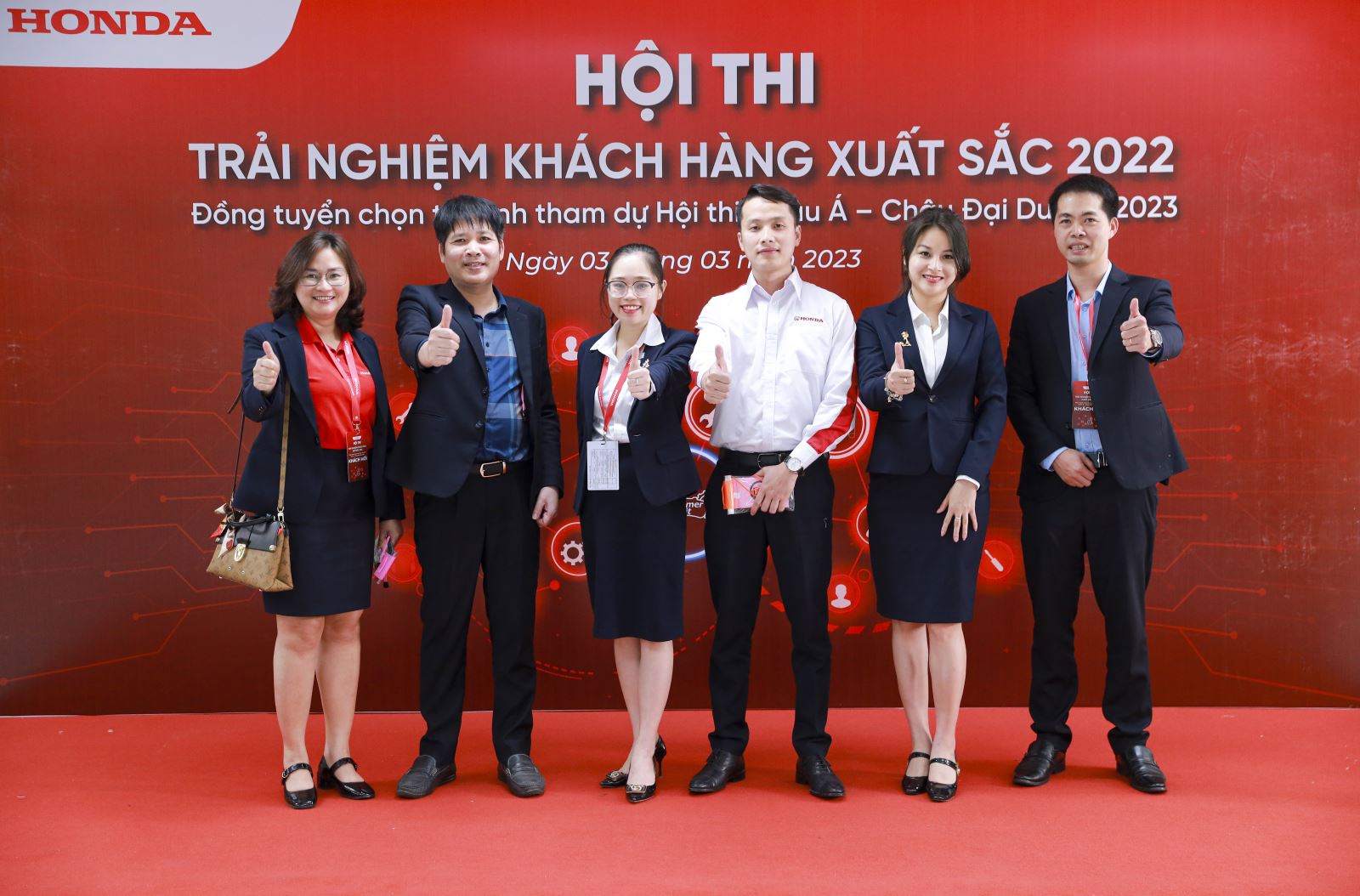 Đại diện Honda Ôtô Thái Bình - Hoàng Diệu tham dự vòng Chung kết hội thi "Trải nghiệm khách hàng xuất sắc 2022"