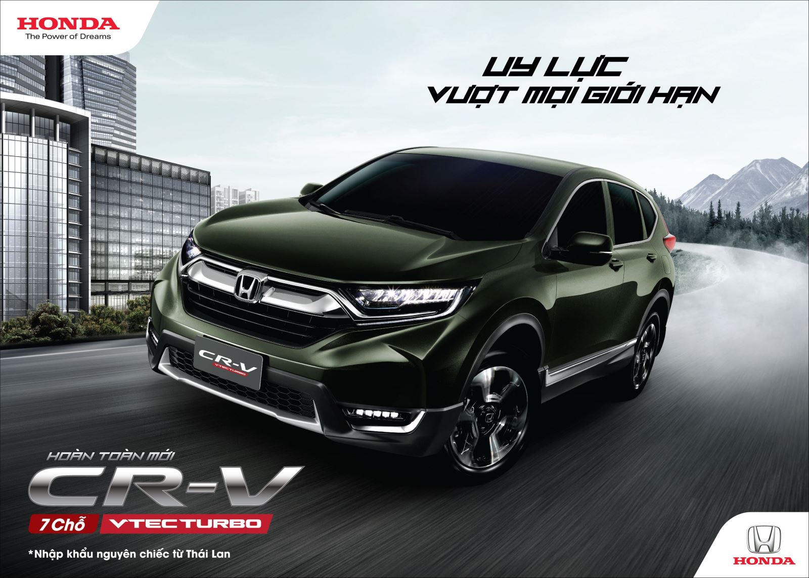 Honda Việt Nam giới thiệu Honda CR-V thế thệ thứ 5 hoàn toàn mới “Uy lực vượt mọi giới hạn”
