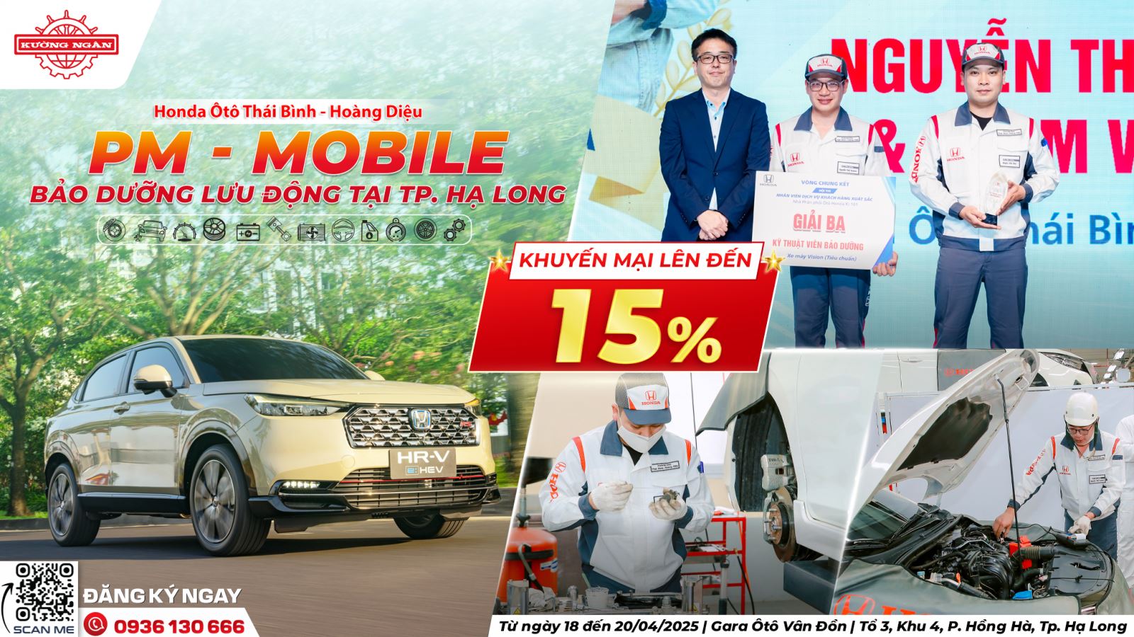 PM - Mobile | Bảo dưỡng lưu động tại TP. Hạ Long 04.25