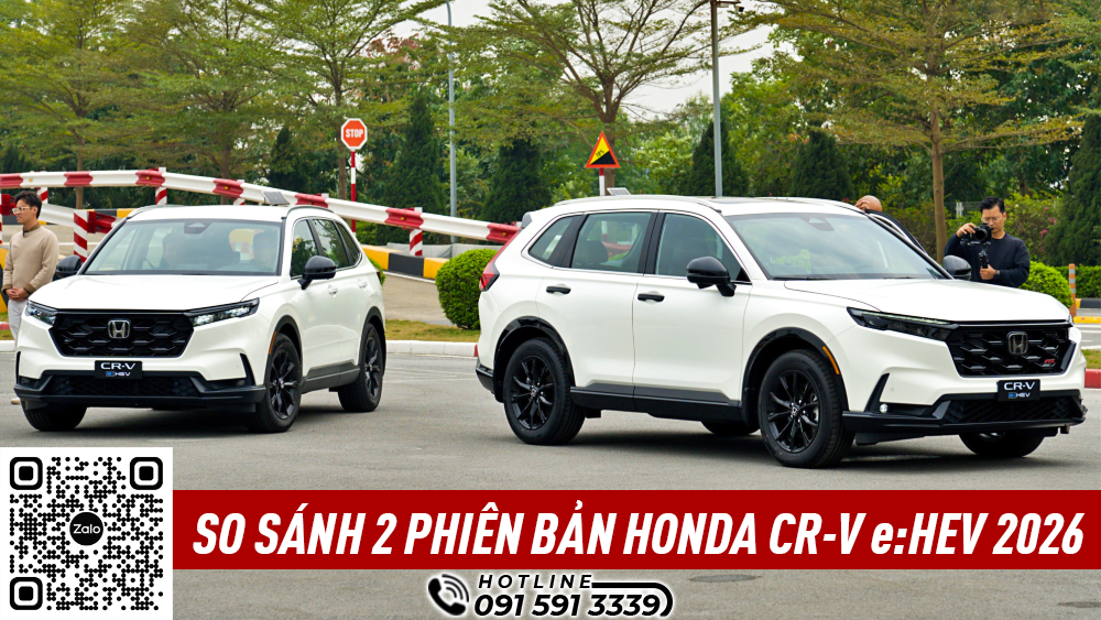 So sánh 2 phiên bản Honda CR-V hybrid mới: Đâu Là Lựa Chọn Tối Ưu?