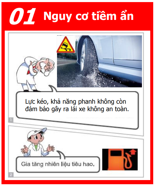 Những nguy cơ tiềm ẩn thiếu an toàn khi lái xe