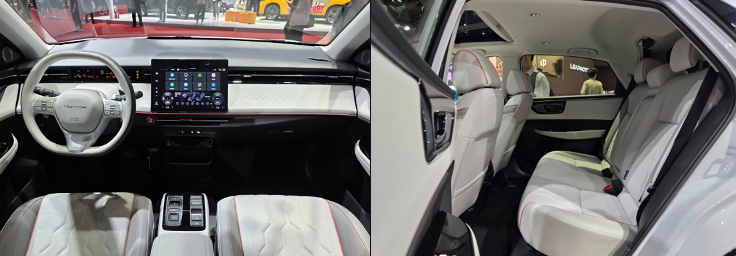 Nội thất Honda e:N2 ra mắt tại thị trường châu Á