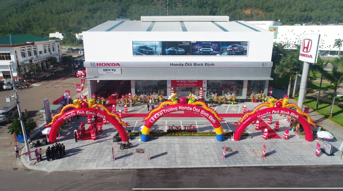 Honda Việt Nam tiếp tục mở rộng hệ thống Đại lý Honda Ôtô khu vực miền Trung - Khai trương Honda Ôtô Bình Định-
