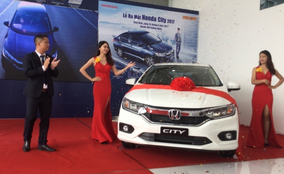 Báo Thái Bình: Honda City 2017 ra mắt tại Thái Bình