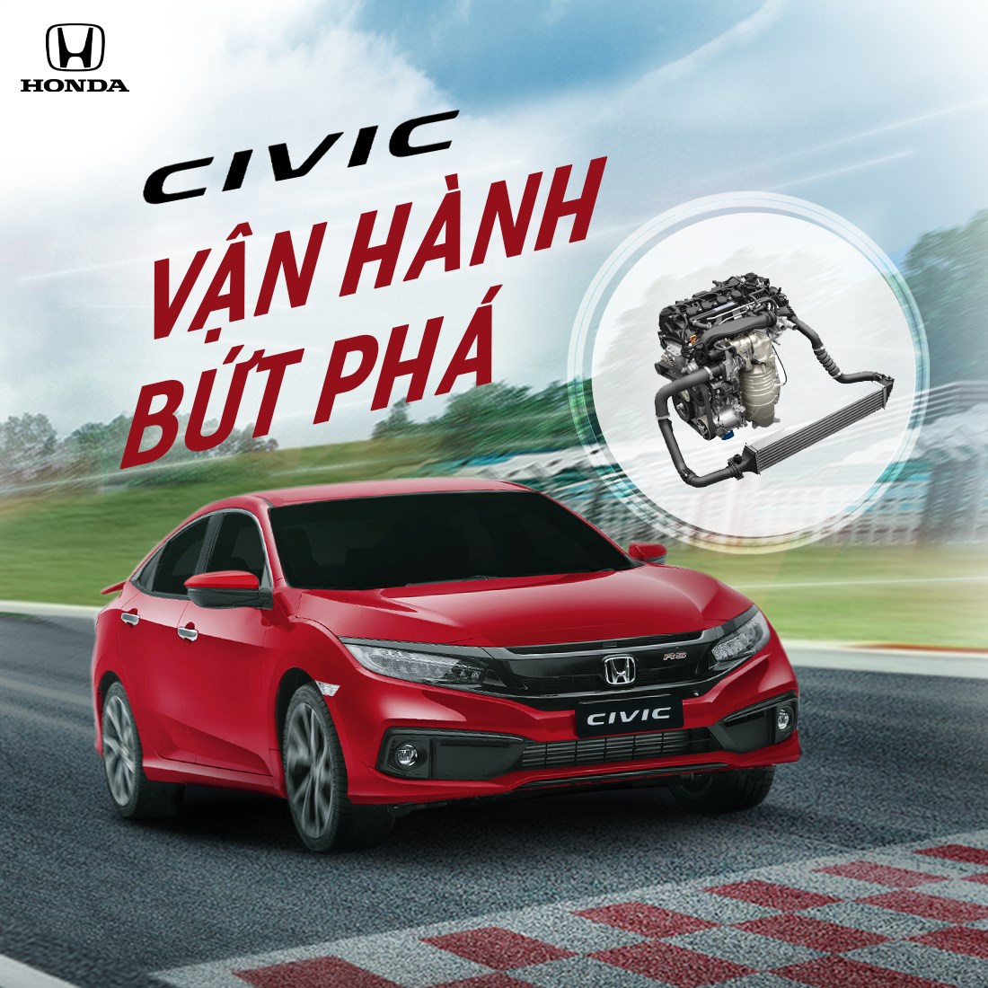 Honda Civic 2021 - Vận hành bứt phá