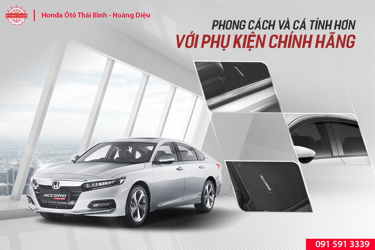 Phong cách và cá tính hơn với phụ kiện chính hãng Honda