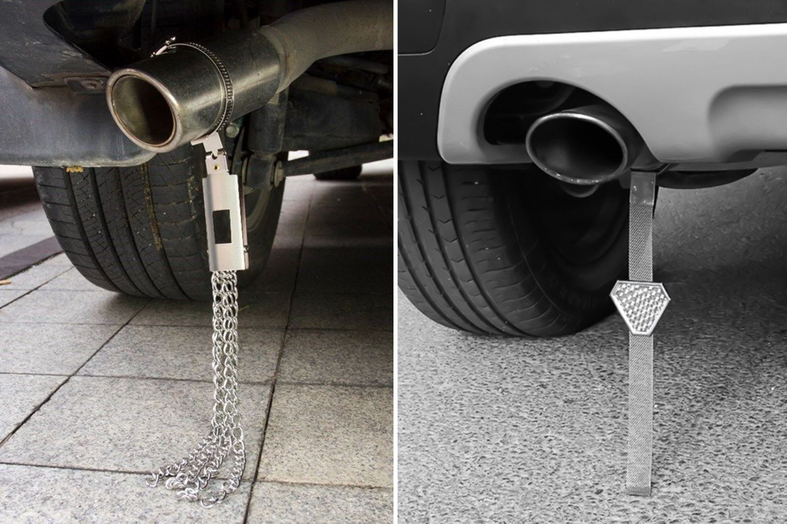 Dây chống tĩnh điện được một số tài xế sử dụng cho mùa hanh khô